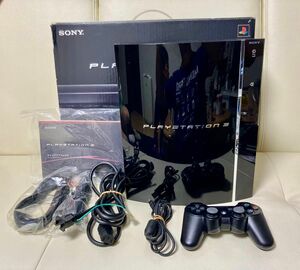 美品！　SONY PS3 60GB (CECHA00) SSD化済み　256GB　　PS1　PS2　PS3　プレイ可　動作確認済み