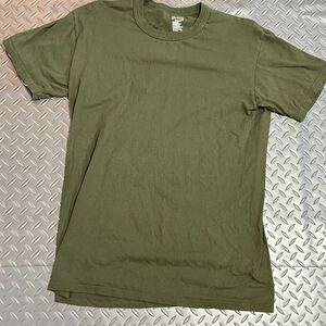 米軍放出品 Tシャツ　SOFFE サバゲー　ランニング　OD MEDIUM (INV Z07)