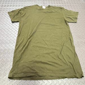 米軍放出品 Tシャツ　サバゲー　ランニング　OD LARGE 吸収性抜群 (INV I49)