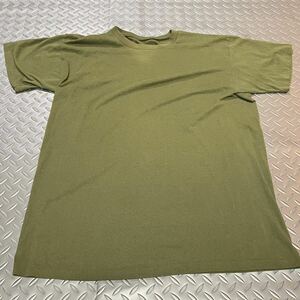 米軍放出品 Tシャツ DUKE 　サバゲー　ランニング　OD LARGE 吸収性抜群　 (INV D57)