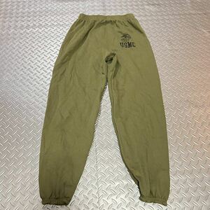 沖縄　米軍実物　USMC　トレーニングウェアー スウェット　ランニング　MEDIUM 冬服　(INV Q48)