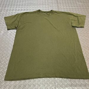 米軍放出品 Tシャツ　DUKE 　サバゲー　ランニング　OD 吸収性　抜群(INV W41)