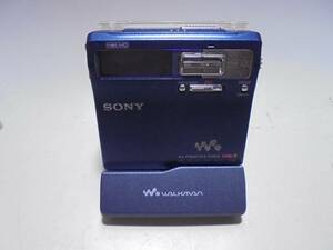 SONY MD Walkman MZ-N1 голубой электризация / прослушивание только подтверждено инвентарь есть 