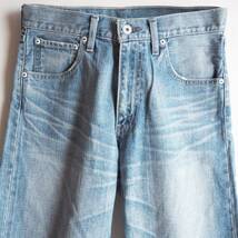 即決★リーバイス W30 ハーフパンツ Levi's 503 ダメージ加工 USED加工 デニム パンツ ジーンズ メンズ ショートパンツ 短パン_画像2