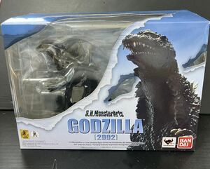 BANDAI S.H.モンスターアーツ　 ゴジラ２００２S.H.MonsterArts (2002) ゴジラ × メカゴジラ 開封品。