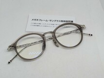 THOM BROWNE メガネ TB-011C 46 トムブラウン 眼鏡 レア トムブラウンの代表フレーム「TB-011」tb-01146 ライダース サングラス_画像2