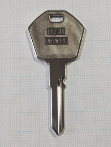 V984 ブランクキー　合鍵材料　スズキ　ジグサー150　250　Vストローム250SX等　1本単位