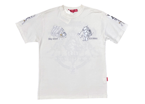 TEDMAN　掘り出し商品！　刺繍Tシャツ　OFF-WHITE　40サイズ　ちょっと難あり