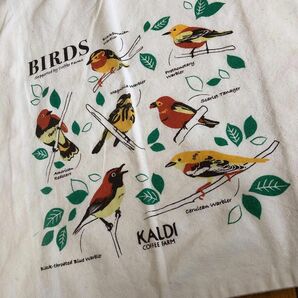 KALDI カルディ 野鳥 バードフレンドリー エコバッグ トートバッグ 