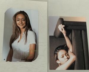 未使用極美品安室奈美恵 ライジング アーティスト カード 1990年代 当時物 駄菓子屋カード1枚　テレカ５０℃　未使用 