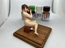 マックスファクトリー 風間ゆみ『温泉風景』plamax naked angel 1/20 塗装完成品　Yumi Kazama_画像5