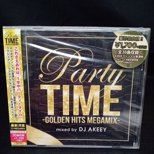 【299】未開封CD　Mixed by DJ AKEEY　「パーティータイム―ゴールデンヒッツメガミックス―」