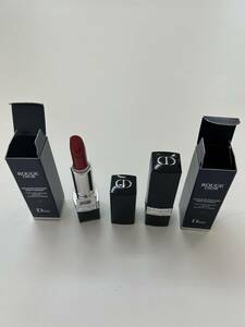 [8806y] rouge Dior 999 1.5g 2 point set Dior lipstick unused 