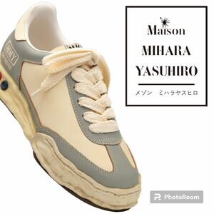 【新品】ミハラヤスヒロ ハービー OS ヴィンテージスニーカー 39 ユニセックス 24.5 送料無料