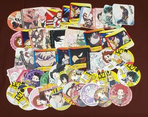 中古 僕のヒーローアカデミア ヒロアカ コースター セット 特典 アニメイト まねきねこ アート 大量