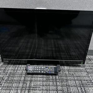 ②TOSHIBA 東芝 24V型 液晶テレビ 24S12 100v〜 液晶カラーテレビ 2018年製 通電確認済み 画面凹みありの画像1