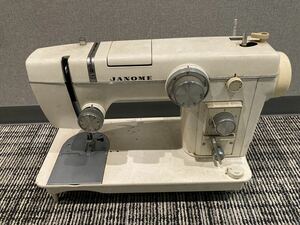 ④JANOME ジャノメ ミシン MODEL 802 No.720039738 レトロ 裁縫 