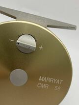 ③MARRYAT マリエット CMR56フライリール 収納ケース付き ゴールドカラー_画像4