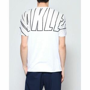 新品正規品　オークリー　OAKLEY 高機能　Tシャツ　ホワイト　Sサイズ相当（USのXSサイズ）ビッグロゴ　メンズ 希少サイズ　送料無料