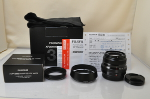 ★★極上品 FUJIFILM XF 35mm F/2 R WR Lens w/Box♪♪#5822EX