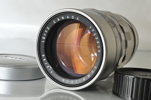 ★★極上品 Leica Summicron-M 90mm F/2 Canada Lens in Silver♪♪#5831