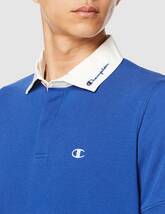 送料無料 [チャンピオン GOLF] 半袖ゴルフシャツ C3-RG303 メンズMサイズ (ブルー）_画像5