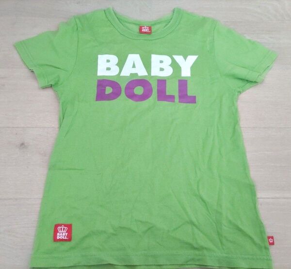 【BABY DOLL】ベビードール 半袖 Tシャツ グリーン 《Sサイズ》