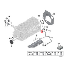 純正OEM BMW E90 E91 E92 E93 325i 335i M3 クランク角センサー/クランクセンサー/クランクシャフトセンサー 13627525015_画像2