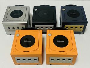 1円スタート ゲームキューブ 本体 5台セット 通電確認済み 動作未確認 ジャンク扱い 任天堂 GC Nintendo GAMECUBE