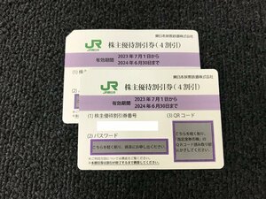 ③★　JR東日本　株主優待割引券　2枚セット　★