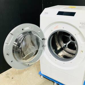 TW-127XP1L TOSHIBA 東芝 ZABOON ザブーン ドラム式洗濯乾燥機 2022年製 左開き 洗濯12kg 乾燥7kg/D020-Cの画像5
