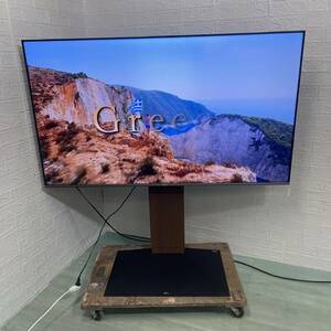 【1円スタート！動作確認済み！】65U7FG Hisense ハイセンス 液晶テレビ 65型 2022年製 純正スタンドなし/RSZ24052815-CとC