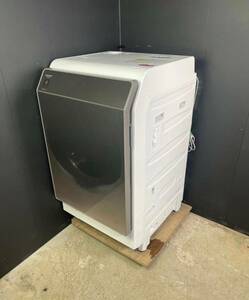 SHARP ドラム式洗濯機 ES-WS14-TL 2022年製 洗濯容量11kg 乾燥容量6.0kg 大容量 ファミリー向け ドラム洗濯機/D019-C