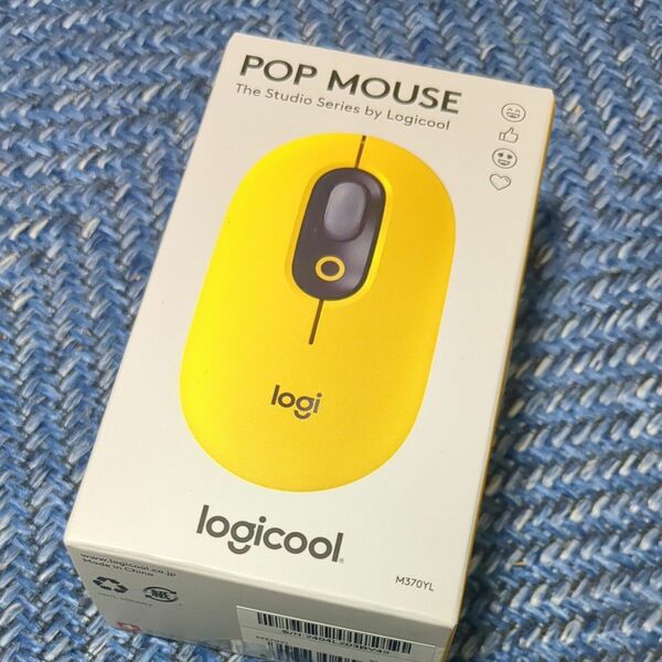 ロジクール Logicool POP Mouse M370YL（イエロー）