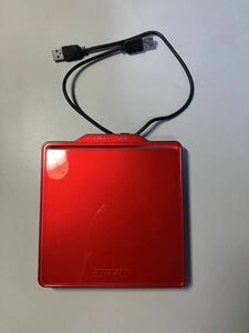  Buffalo BUFFALO BDXL correspondence USB2.0 for portable Blu-ray Drive W cable storage type red BRXL-PC6VU2-RDC