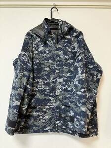 US NAVY ゴアテックス　パーカー　迷彩　GORE-TEX 米国海軍　USA