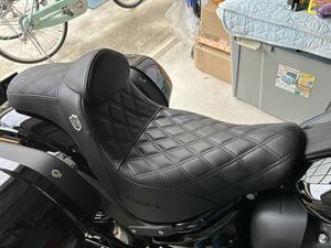  Harley Davidson Lowrider ST. use Saddlemen Pro series SDC Performance gripper seat back rest attaching mileage 100km