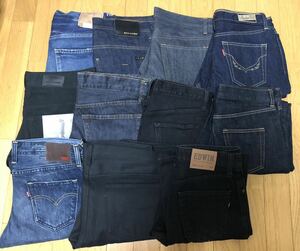 古着 ジーンズ デニム パンツsakula Edwin Levi’s 11枚セット