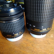 Nikon デジタル一眼レフカメラ D5600 ダブルズームキット VR Kit　AF-P DX NIKKOR 18-55mm　AF-P DX NIKKOR 70-300mm レンズセット 箱付き_画像5