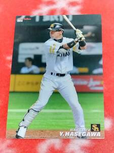 カルビー　2012 長谷川勇也　レギュラーカード　004　プロ野球チップスカード