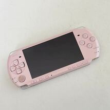 【ジャンク】中古SONY PSPプレイステーションポータブル PSP-3000 ブロッサムピンク 本体のみ 通電確認済み　初期化済み　現状渡し_画像1