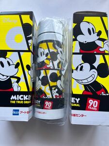 ミッキーマウス90周年記念デザインアートオリジナル水筒ステンレスボトル　新品未使用品