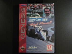 GENESIS NEWMAN HAAS INDY CAR Featuring NIGEL MANSELL(+1) ナイジェル・マンセル・インディ・カー 箱説付き アクレイム レア MD