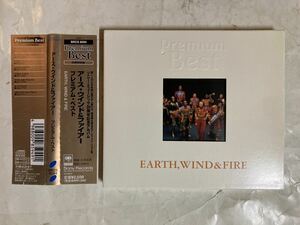 CD 国内盤 帯付 BOX スリーブ付 EARTH,WIND＆FIRE アース・ウインド＆ファイアー プレミアム・ベスト Premium Best 限定盤 SRCS8594