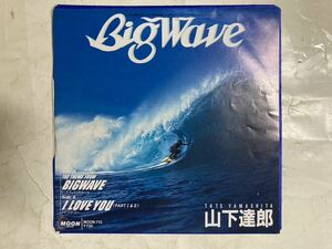 7' EP 山下達郎 Big Wave ビッグウェイブ I Love You MOON-713