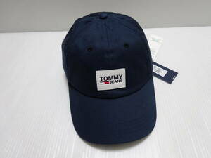 新品★トミージーンズ【 TOMMY JEANS】レディース★野球帽★キャップ★ネイビー★オーガニックコットン★特価品★送料込★T-09