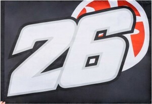 公式 フラッグ ダニ・ペドロサ 侍/旗 MotoGP REPSOL HONDA レプソル ホンダ HRC Dani Pedrosa モトGP KTM 26