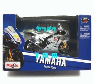 Maisto 1/18 YZR-M1 FIAT YAMAHA 2009 Estoril ver. #46/バレンティーノ・ロッシ VALENTINO ROSSI ヤマハ マイスト MotoGP VR46