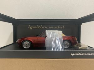 イグニッションモデル1/18 マツダ ユーノスロードスター Eunos Roadster (NA) Burgundy レッド IG3200 VRリミテッド ignition model