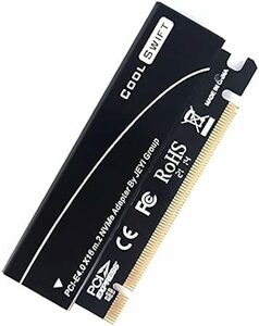 Novonest M.2 NVME SSD to PCIE 4.0アダプター 変換カード PCie x 16スロット サポート M